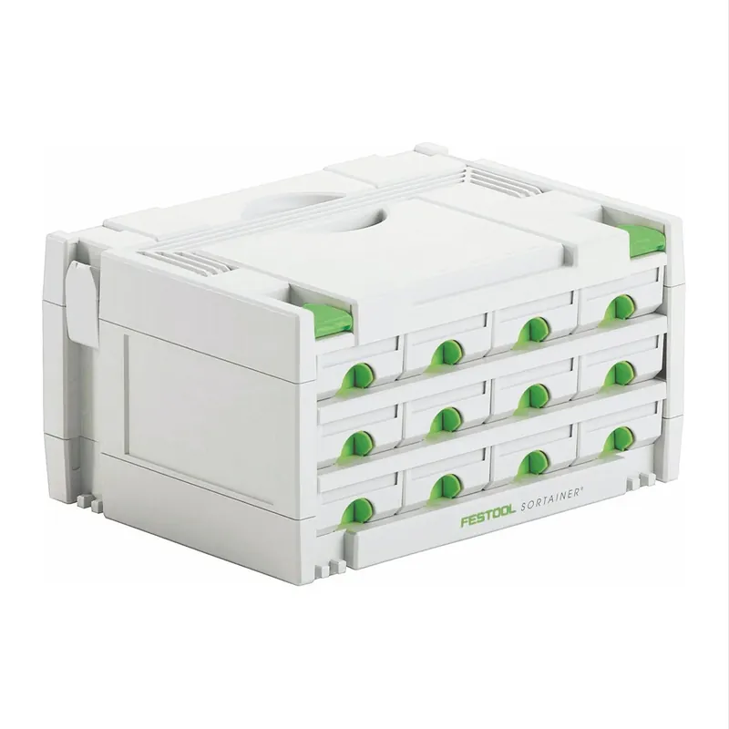 Direkt Vom Hersteller Festool Sortainer SYS 3-SORT/12 Sortiment Koffer mit 12 Fächer ( 491986 ) für Schrauben Dübel Nägel