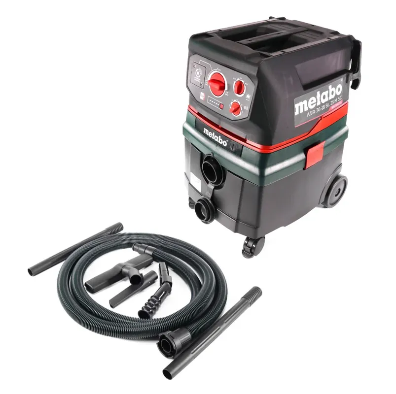 Metabo ASR 36 18 BL 25 M SC Akku Nass Trocken Sauger 36 V ( 2x 18 V ) ( 602046850 ) 25 l Brushless - ohne Akku, ohne Ladegerät Preis Gesenkt