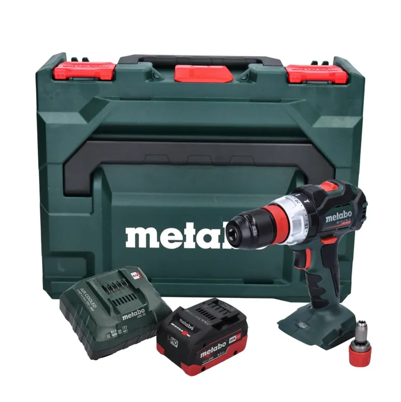 Metabo BS 18 LT BL Q Akku Bohrschrauber 18 V 75 Nm Brushless + 1x Akku 8,0 Ah + Ladegerät + metaBOX Neue Ware