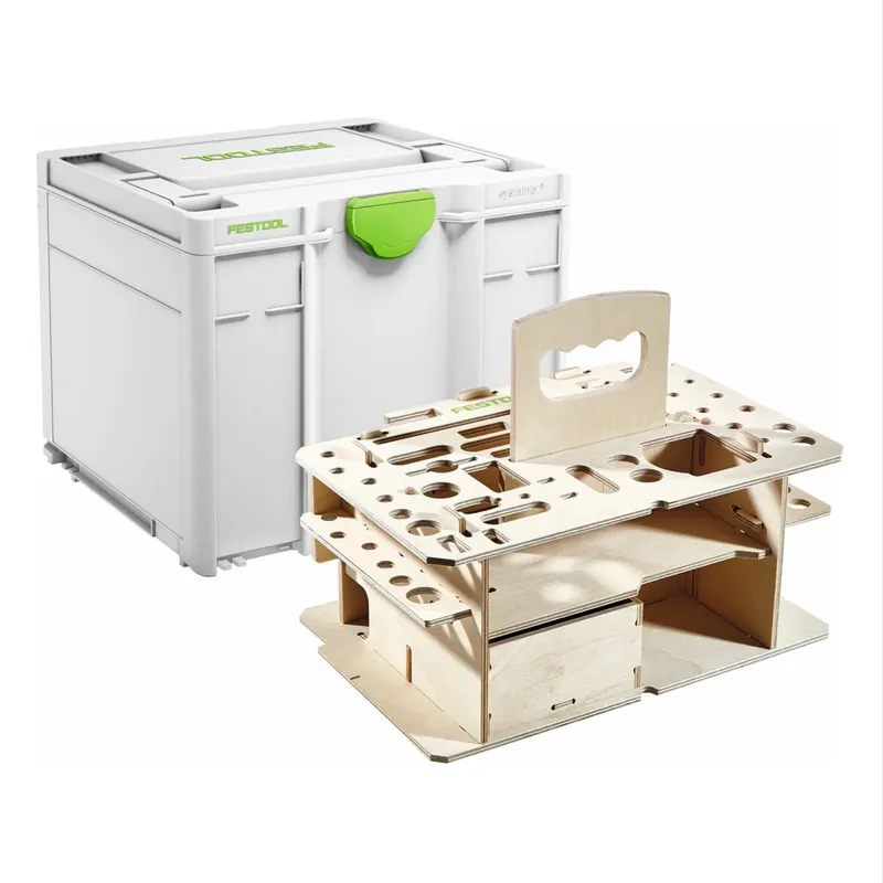 Festool Systainer SYS3 HWZ M 337 Box Werkzeugkoffer mit Holzeinsatz ( 205518 ) Nachfolger von 497658 Expressversand