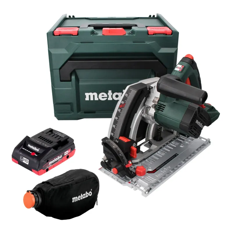 Sofort Bestellen Metabo KT 18 LTX 66 BL Akku Tauchkreissäge 18 V 165 mm + 1x Akku 4,0 Ah + metaBOX - ohne Ladegerät