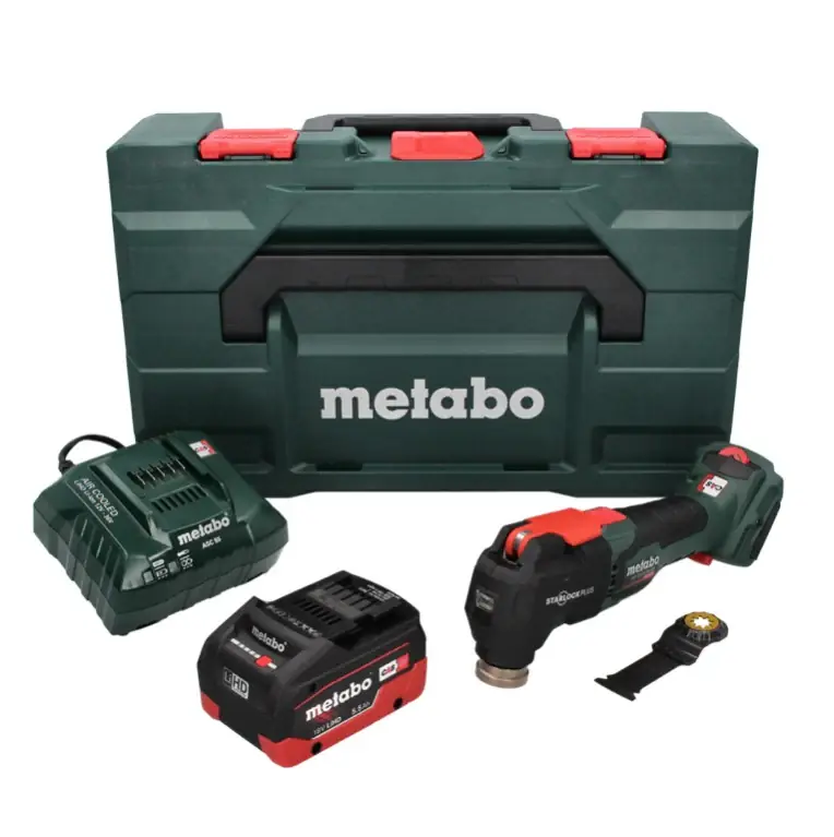Metabo MT 18 LTX BL QSL Akku Multitool 18 V Brushless Starlock Plus + 1x Akku 5,5 Ah + Ladegerät+ metaBOX Neuheit