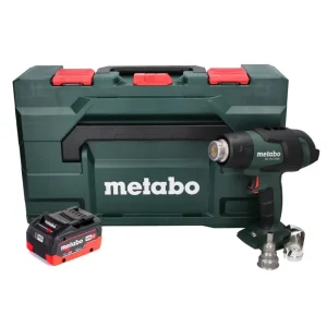 Kracherpreis Metabo HG 18 LTX 500 Akku Heißluftgebläse 18 V 300 - 500 °C + 1x Akku 8,0 Ah + MetaBox - ohne Ladegerät