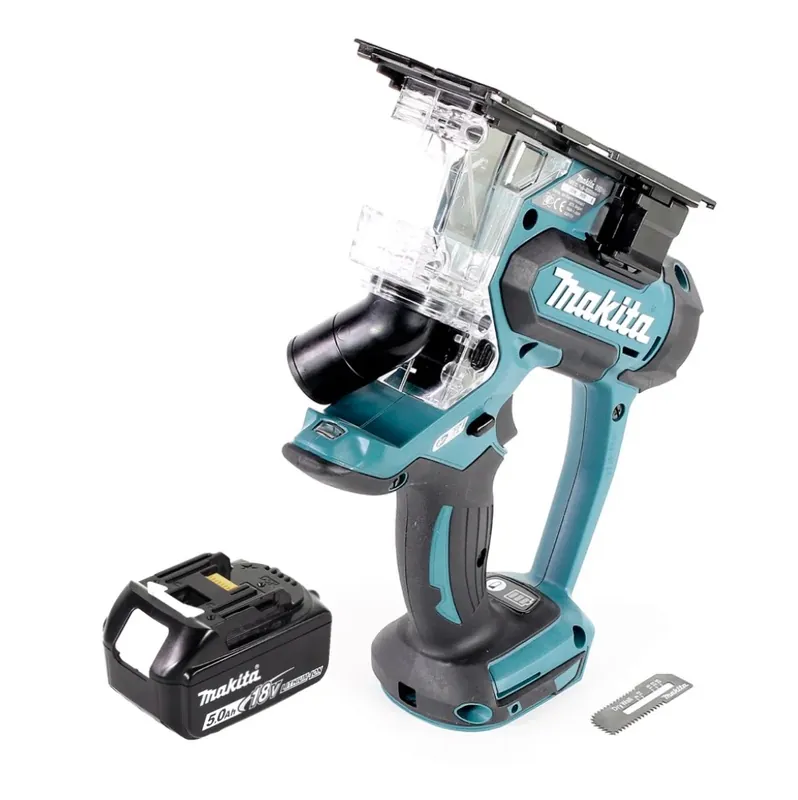 Makita DSD 180 T1 Akku Gipskartonsäge 18 V + 1x Akku 5,0 Ah - ohne Ladegerät Schnäppchen