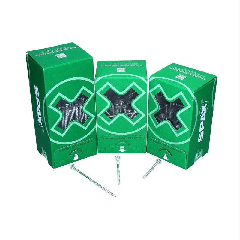 SPAX Justierschraube 6,0 x 145 mm 200 Stk ( 2x 161010601455 ) Justiergewinde mit Halterillen Flachkopf T-STAR Plus 4Cut WIROX Geprüft