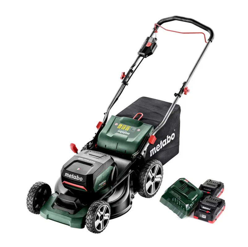 Metabo RM 36-18 LTX BL 46 Akku Rasenmäher 36 V ( 2x 18 V ) 46 cm Brushless + 2x Akku 4,0 Ah + Ladegerät Sofort Bestellen