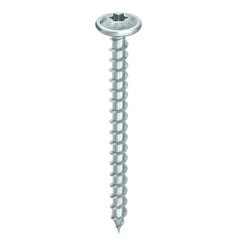 Nur Heute HECO TOPIX plus Profi Holzbauschraube 6,0 x 80 mm 100 Stück ( 61094 ) Vollgewinde Holzschraube, Tellerkopf, T-Drive, verzinkt blau, A3K