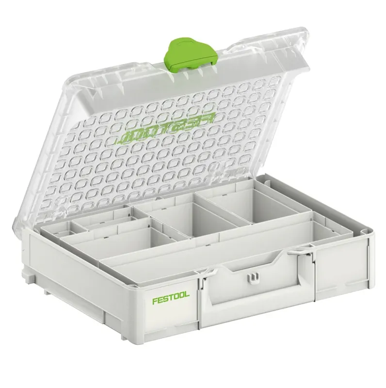 Neu Im Sortiment Festool Systainer Organizer SYS3 ORG M 89 6xESB ( 204854 ) Kleinteile Koffer mit Einsatzboxen
