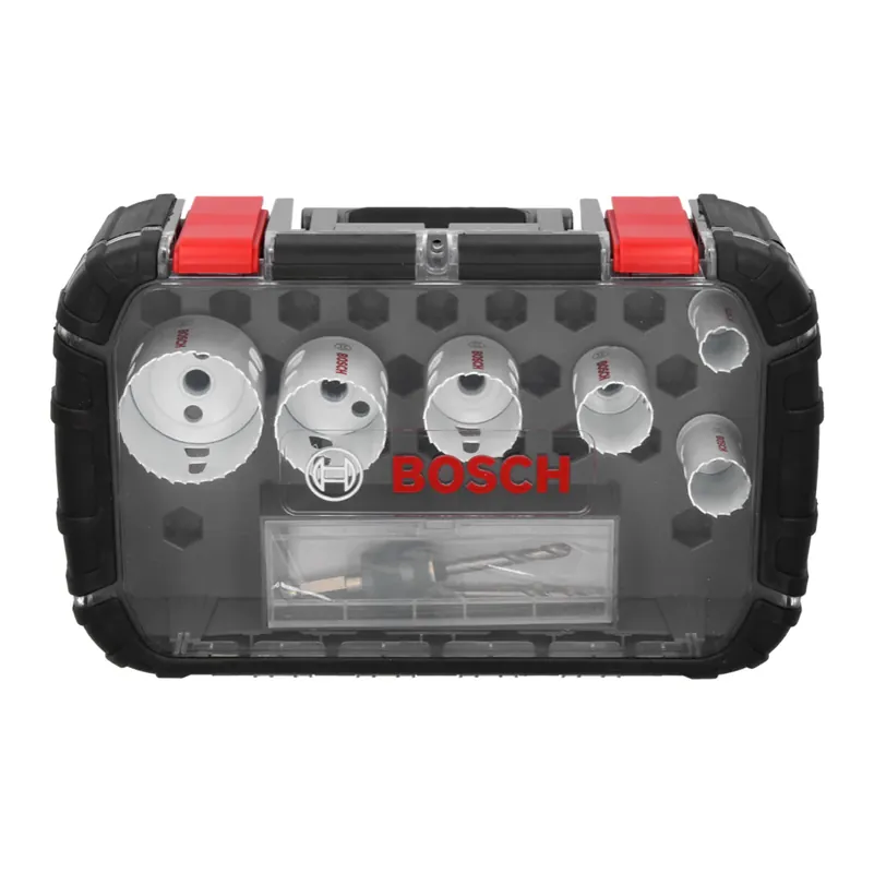 Markenprodukt Bosch Progressor for Wood & Metal Elektriker Lochsägen Set 9 tlg. ( 2608594188 ) Bi Metall HSS