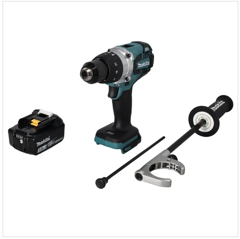 Makita DHP 481 F1 Akku Schlagbohrschrauber 18 V 115 Nm Brushless + 1x Akku 3,0 Ah - ohne Ladegerät Top-Seller