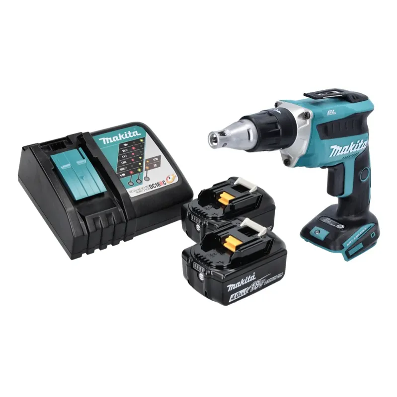 Makita DFS 452 RM Akku Schnellbauschrauber 18 V Brushless + 2x Akku 4,0 Ah + Ladegerät Garantierte Lieferung