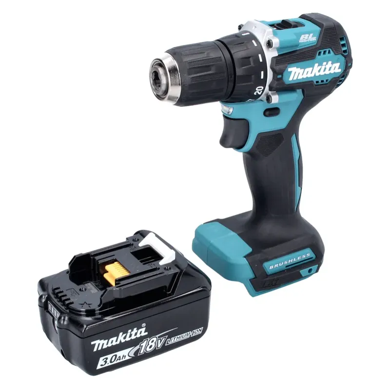 Makita DDF 487 F1 Akku Bohrschrauber 18 V 40 Nm Brushless + 1x Akku 3,0 Ah - ohne Ladegerät Sale