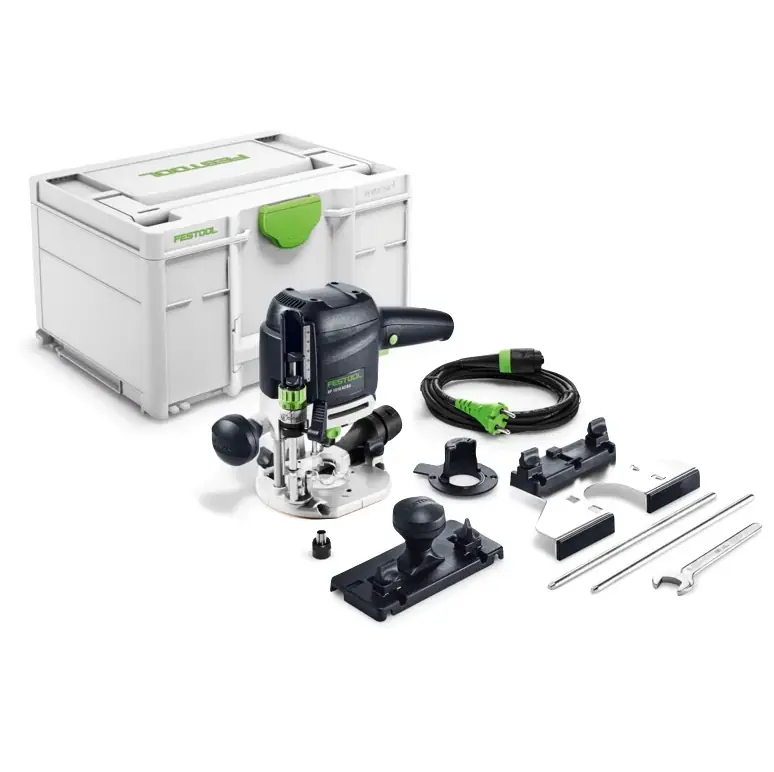 Festool OF 1010 REBQ-Plus Oberfräse 1010 W 55 mm Hub ( 576919 ) + Systainer Preis Gesenkt