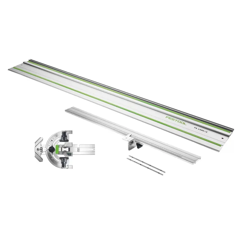 Zertifiziert Festool FS-WA Winkelanschlag für Führungsschiene FS/2 60º Schnitt + FS 1080/2 Führungsschiene 1080 mm + Verlängerung FS-WA-VL