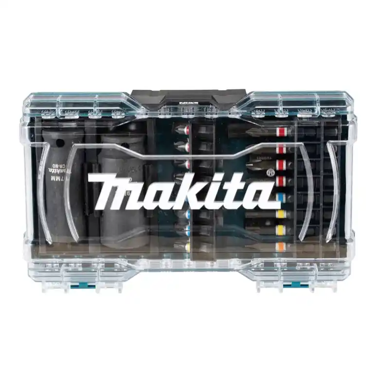Preiswert Makita Bit Set 30 teilig ( E-07060 ) Schlitz / Phillips / Pozidriv / Torx / Innensechskant