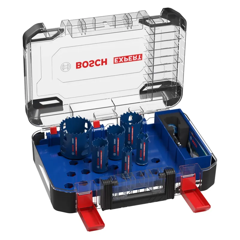 Super-Preis Bosch Expert Tough Material Lochsägen Set 22 - 68 mm 9 tlg. ( 2608900446 ) Carbide Universal