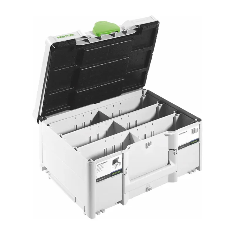Festool Systainer SORT-SYS3 M 187 DOMINO Werkzeugkoffer ( 576793 ) 396 x 296 x 187 mm Abverkauf