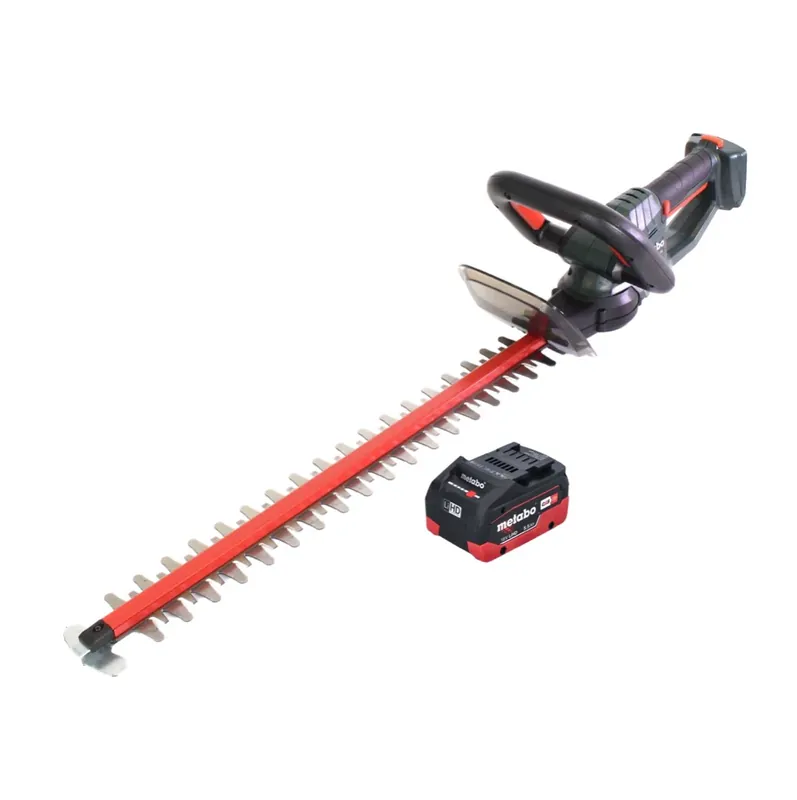 Abverkauf Metabo HS 18 LTX 65 Akku Heckenschere 18 V 63 cm + 1x Akku 5,5 Ah - ohne Ladegerät