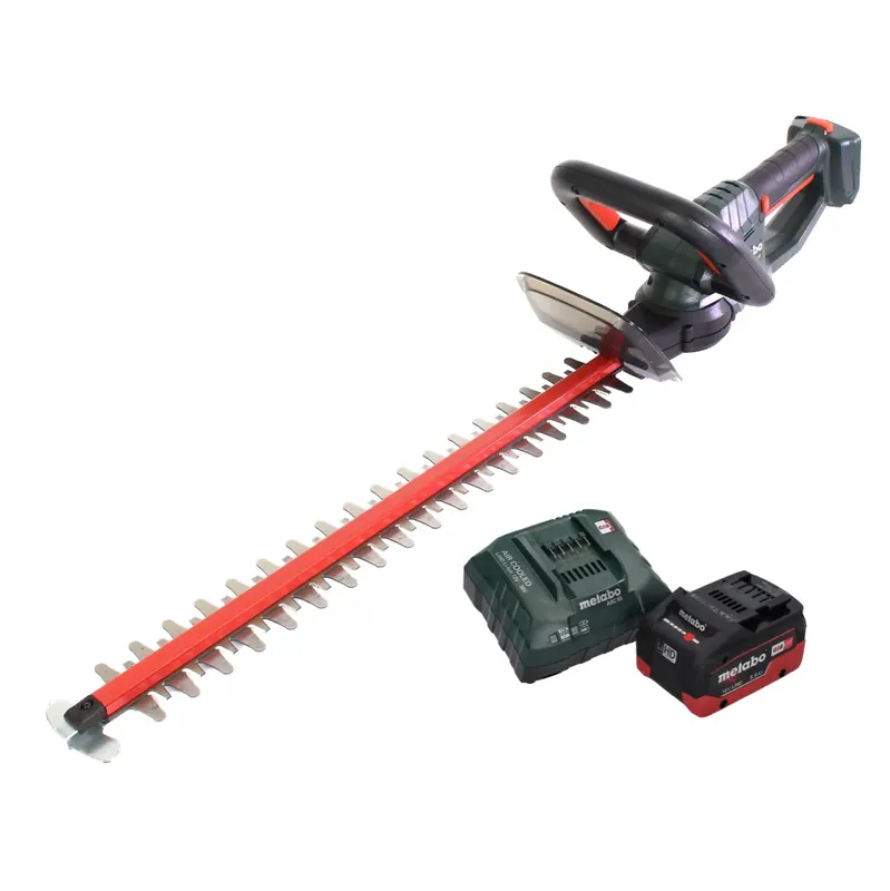 Begrenztes Angebot Metabo HS 18 LTX 45 Akku Heckenschere 18 V 43 cm + 1x Akku 5,5 Ah + Ladegerät