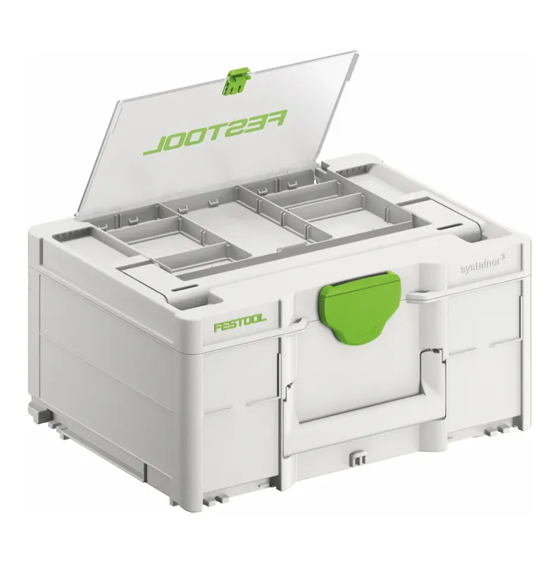Festool SYS3 DF M 187 Systainer Werkzeugkoffer mit Deckelfach ( 577347 ) 396 x 296 x 187 mm 15,9 l koppelbar Heißes Angebot