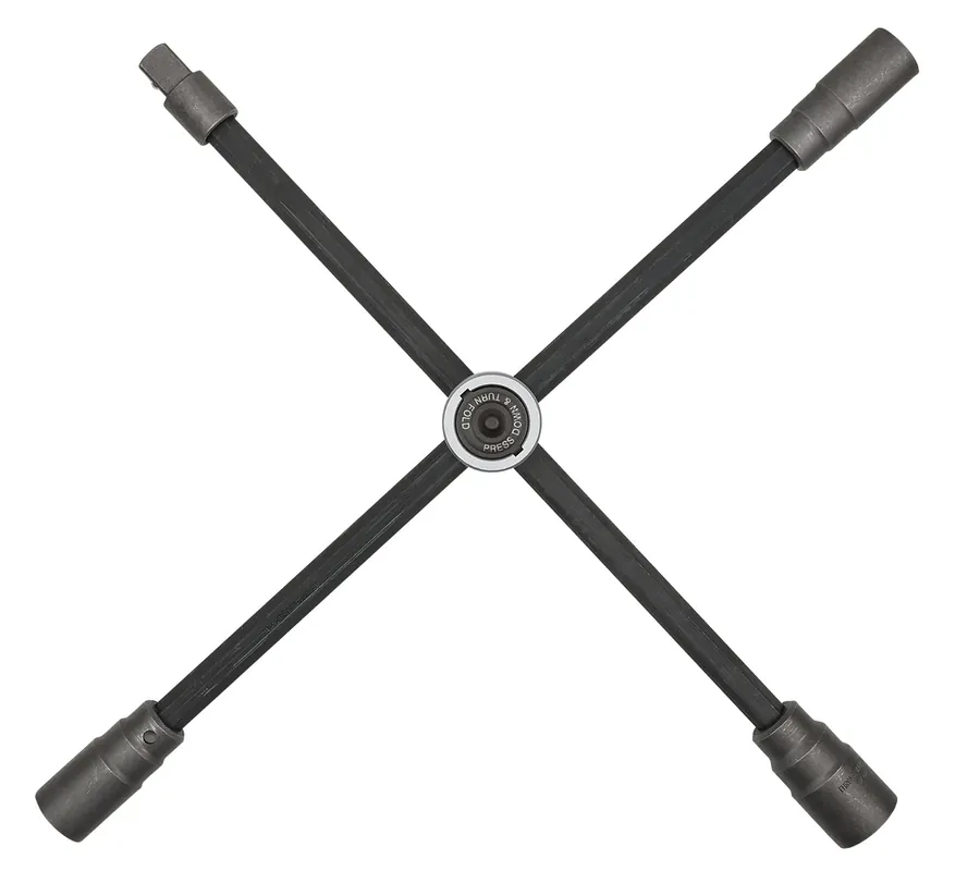 KS TOOLS Rad-Kreuzschlüssel mit Gleitgelenk für NKW, 3/4"x24x27x32mm ( 518.1163 ) Neu