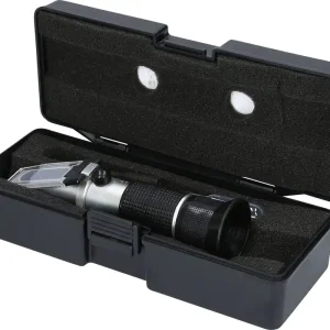 KS TOOLS Refraktometer - optisches Prüfgerät für Batterieflüssigkeit, Frostschutzmittel und AdBlue®-Zusätze ( 550.1285 ) Angebot