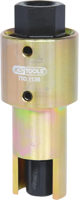 KS TOOLS Abzieher-Satz für Gleitschienenbolzen, 5-tlg ( 700.1135 ) Markenware