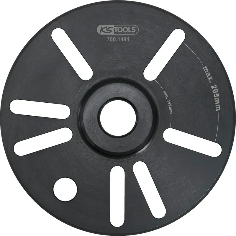 KS TOOLS Universal-Radnabenflansch mit Innengewinde UN1.1/2 ( 700.1481 ) Preisreduziert