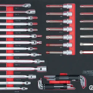 KS TOOLS SCS Schlüssel-Satz, 53-tlg in 1/1 Systemeinlage ( 711.0053 ) Billig
