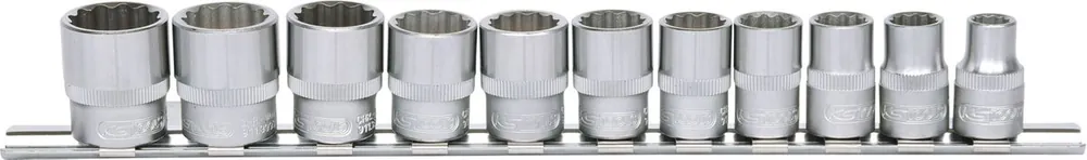 KS TOOLS 3/8" 12-kant-Stecknuss-Satz, 11-tlg ( 911.0609 ) Wochenendangebot