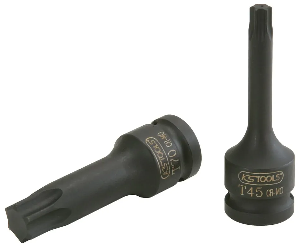 Highlight KS TOOLS 1/2" Kraft-Bit-Stecknuss Torx, lang, T55 ( 911.0919 )