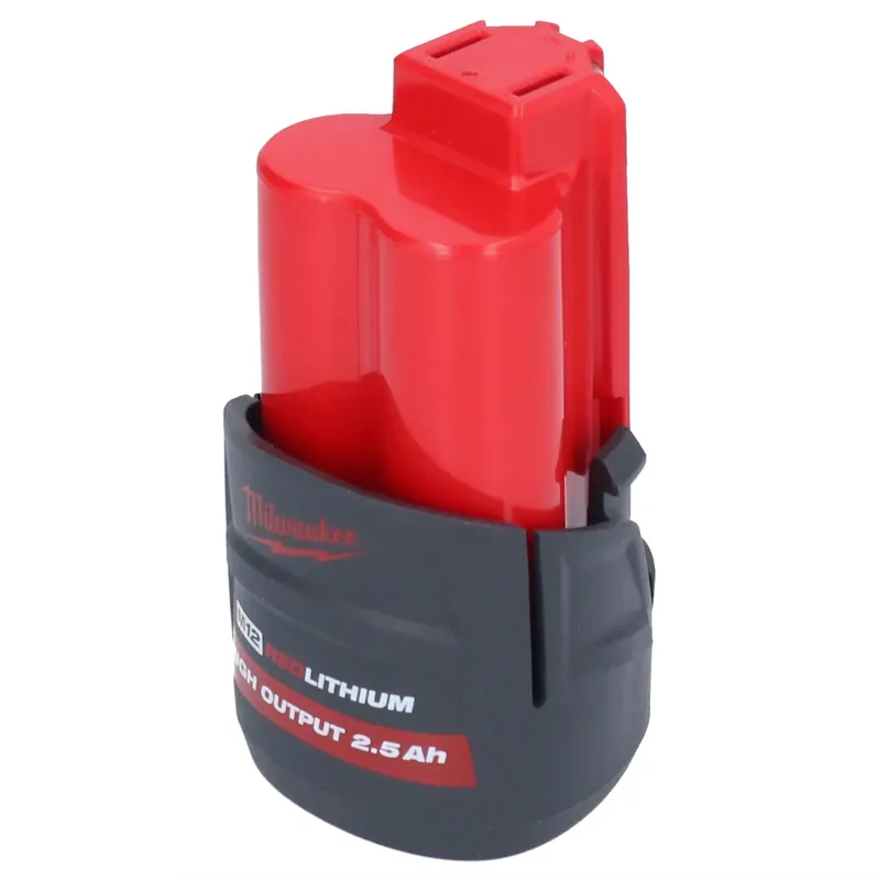 Heißes Angebot Milwaukee M12 HB2.5 High Output 12 V 2,5 Ah / 2500 mAh Li-Ion Akku ( 4932480164 )