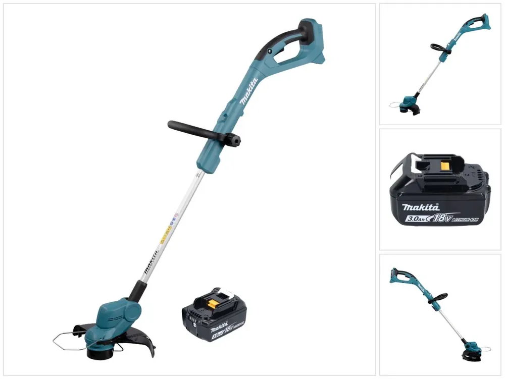 Makita DUR 193 F1 Akku Rasentrimmer 18 V 260 mm + 1x Akku 3,0 Ah - ohne Ladegerät Markenprodukt