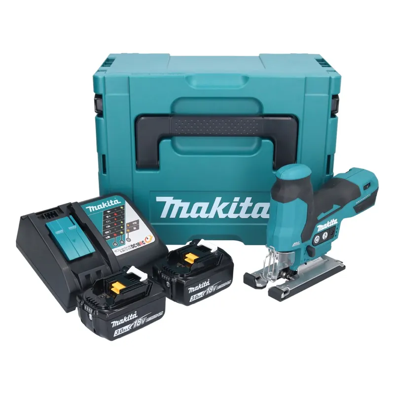 Preis Gesenkt Makita DJV 185 RFJ Akku Pendelhubstichsäge 18 V Brushless + 2x Akku 3,0 Ah + Ladegerät + Makpac
