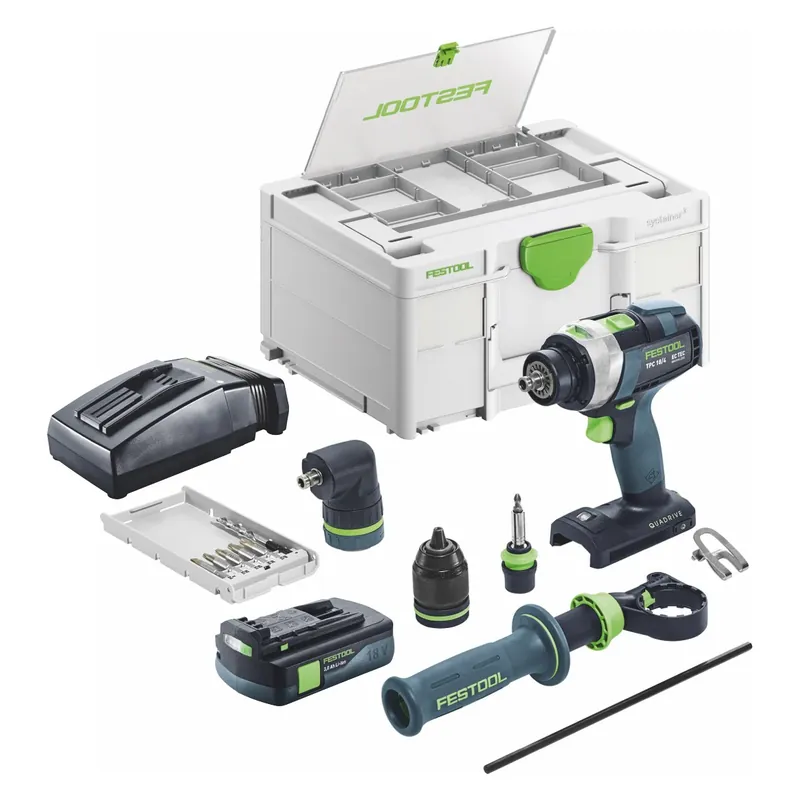 Festool TPC 18/4 I-Basic-Set Akku Schlagbohrschrauber 18 V 75 Nm Brushless + 1x Akku 3,0 Ah + Ladegerät + Systainer Rabatt