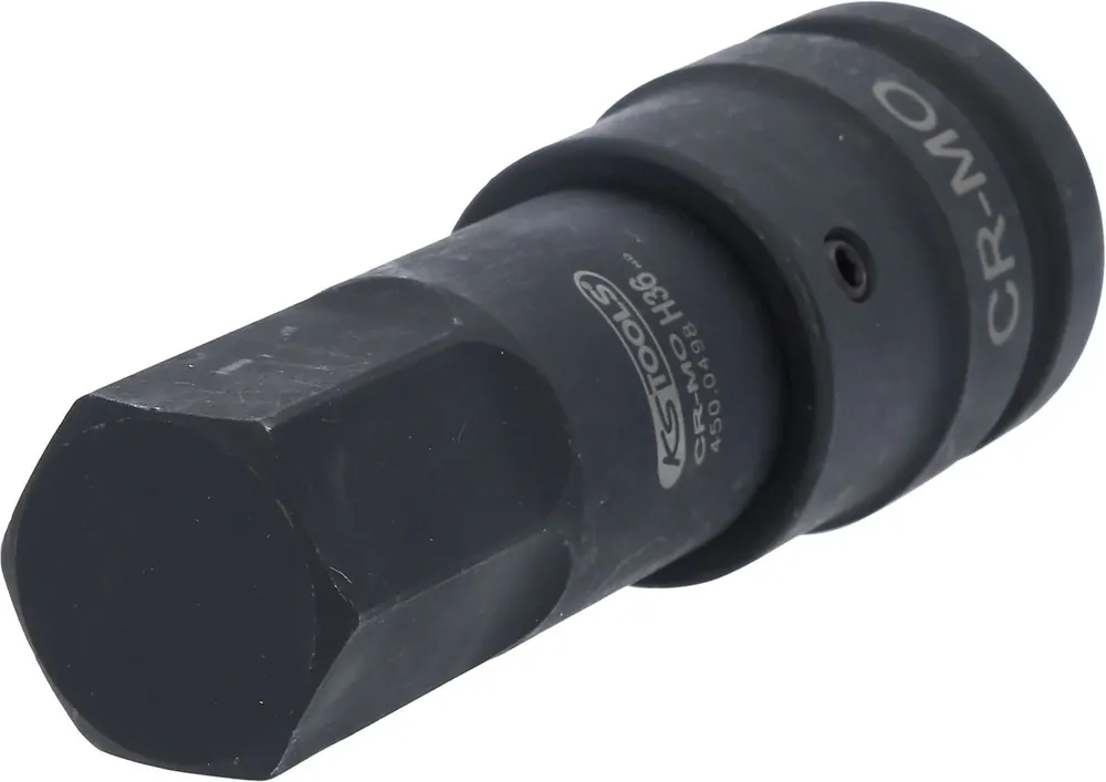 Expressversand KS TOOLS 1" Kraft-Bit-Stecknuss Innensechskant, lang, 36 mm ( 450.0498 )