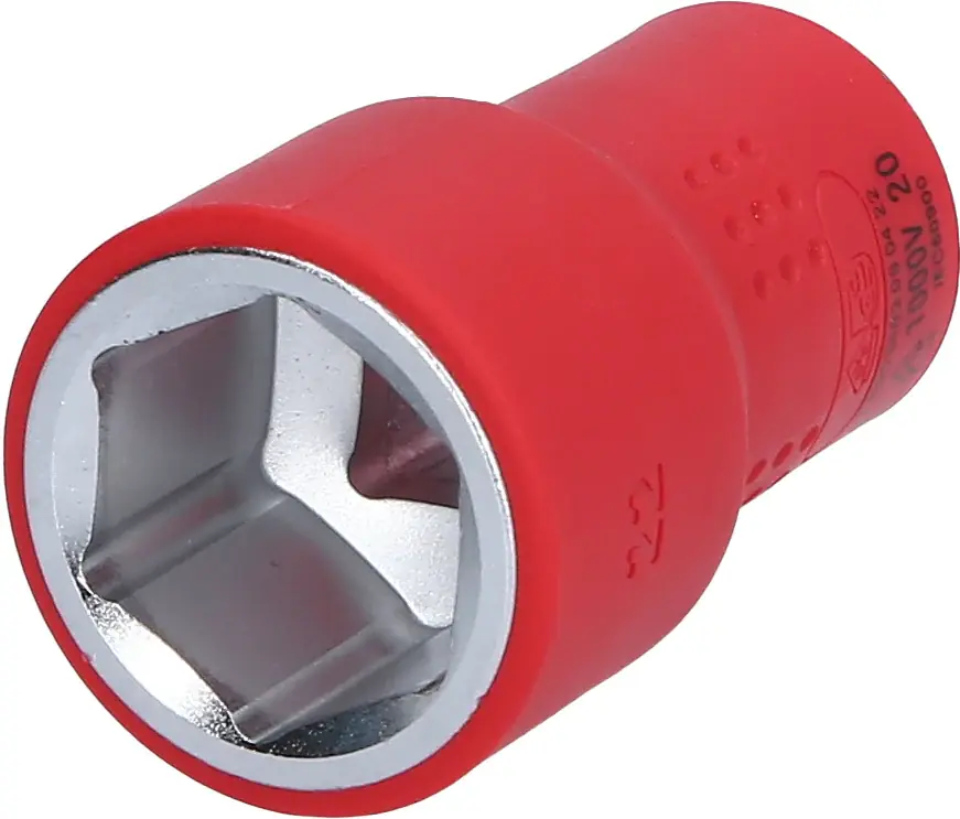 KS TOOLS 1/2" Isolierte Stecknuss, 22mm ( 118.1222 ) Neuheit
