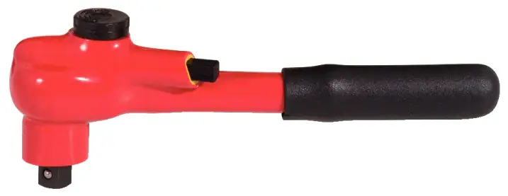 KS TOOLS 1/2" Umschaltknarre mit Schutzisolierung, 32 Zahn ( 117.1200 ) Kracherpreis