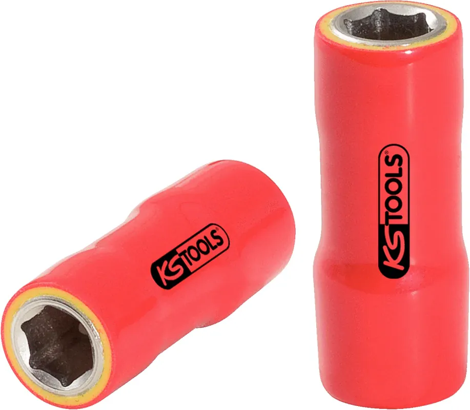 KS TOOLS 1/4" Stecknuss mit Schutzisolierung, 8mm ( 117.1408 ) Saisonangebot