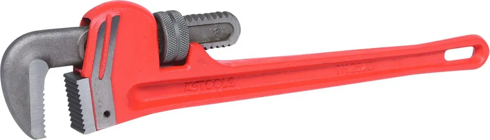 KS TOOLS Stahl-Einhand-Rohrzange, 450 mm ( 111.3520 ) Geprüft