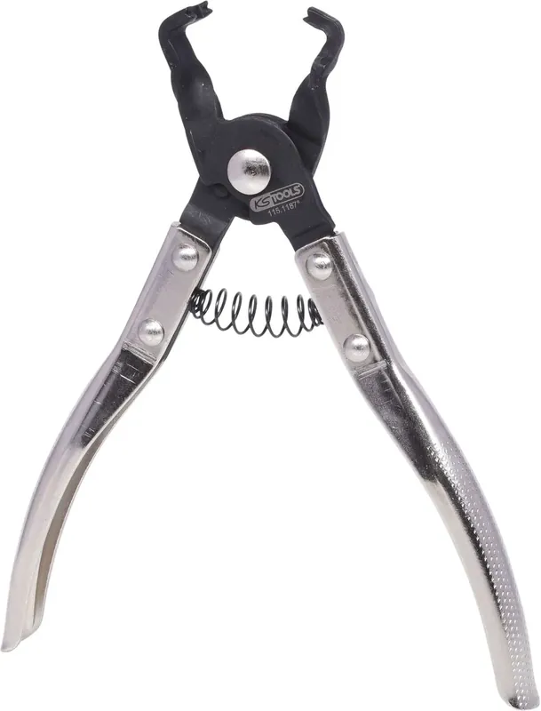 KS TOOLS Schlauchschellenzange mit Prismenaufnahme, 8-18mm ( 115.1187 ) Expressversand