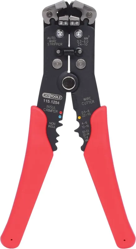 KS TOOLS Automatik-Abisolierzange,0,2-6mm ( 115.1254 ) Markenware