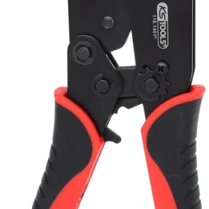 KS TOOLS Crimpzange für isolierte Kabelschuhe, 220mm ( 115.1425 ) Preis Gesenkt
