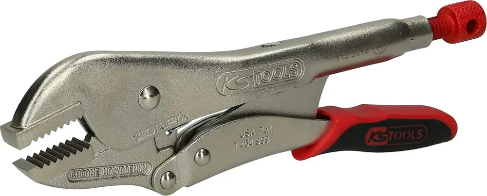 Top-Preis KS TOOLS Gripzange mit Easy-Release, gerade Backen,50mm,L=250mm ( 115.3012 )