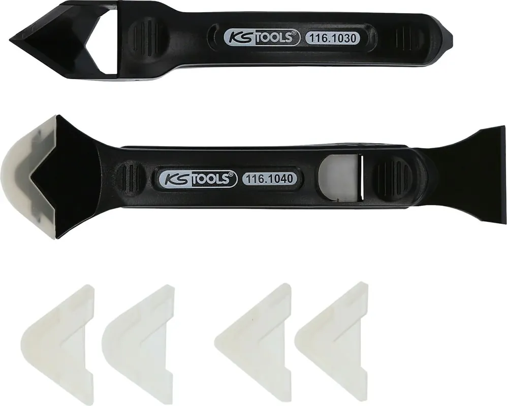 KS TOOLS FUGENFIX Silikonschaber- und Abziehersatz, 7-tlg ( 116.1050 ) Top-Angebot