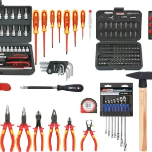 KS TOOLS Premium Max Elektriker-Werkzeugkoffer, 195-tlg ( 117.0195 ) Schneller Versand