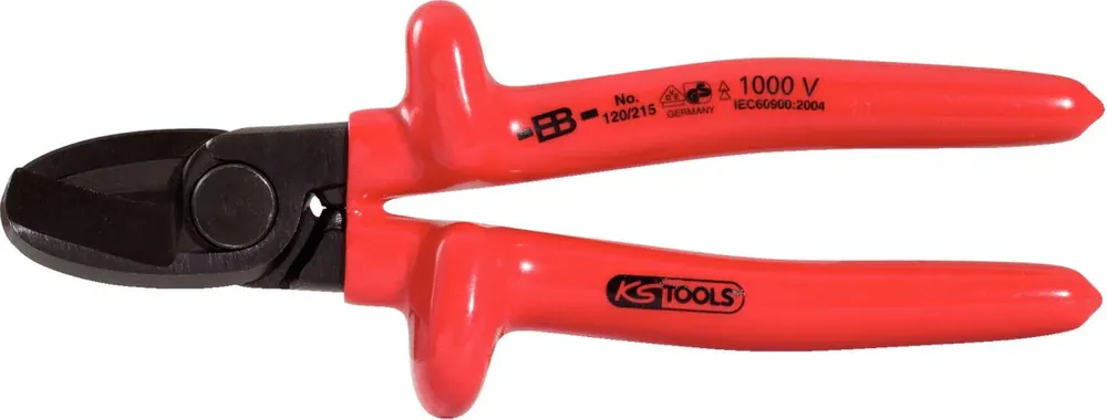 KS TOOLS 1000V Einhand-Kabelschneider, 215mm ( 117.1259 ) Finale Aktion
