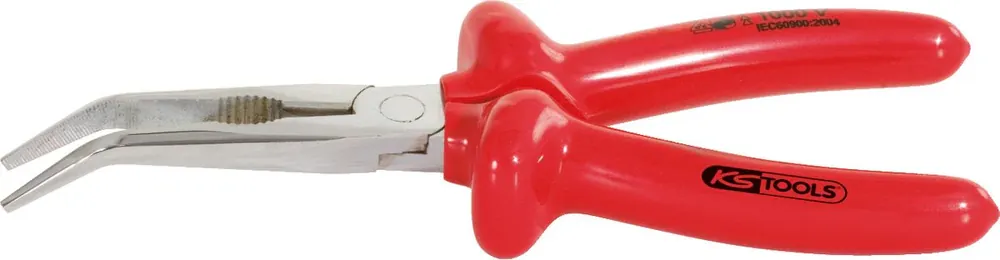 Nur Für Kurze Zeit KS TOOLS 1000V Flachrundzange, gebogen, 200mm ( 117.1292 )