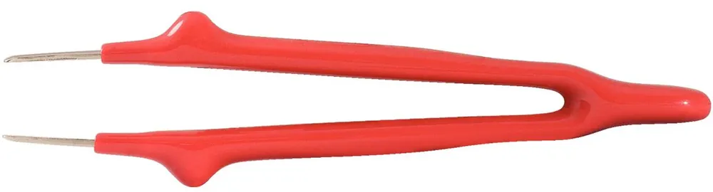Highlight KS TOOLS Pinzette mit Schutzisolierung, gerade, 13,5mm ( 117.1627 )