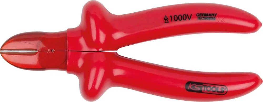 KS TOOLS 1000V Seitenschneider beschichteter Arbeitskopf 160mm ( 117.1721 ) Nur Heute